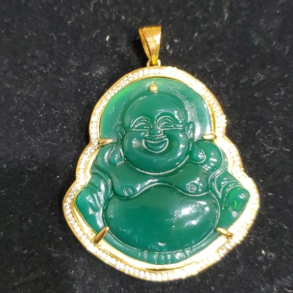 Jade Buddha pendant - Picture 3 of 4